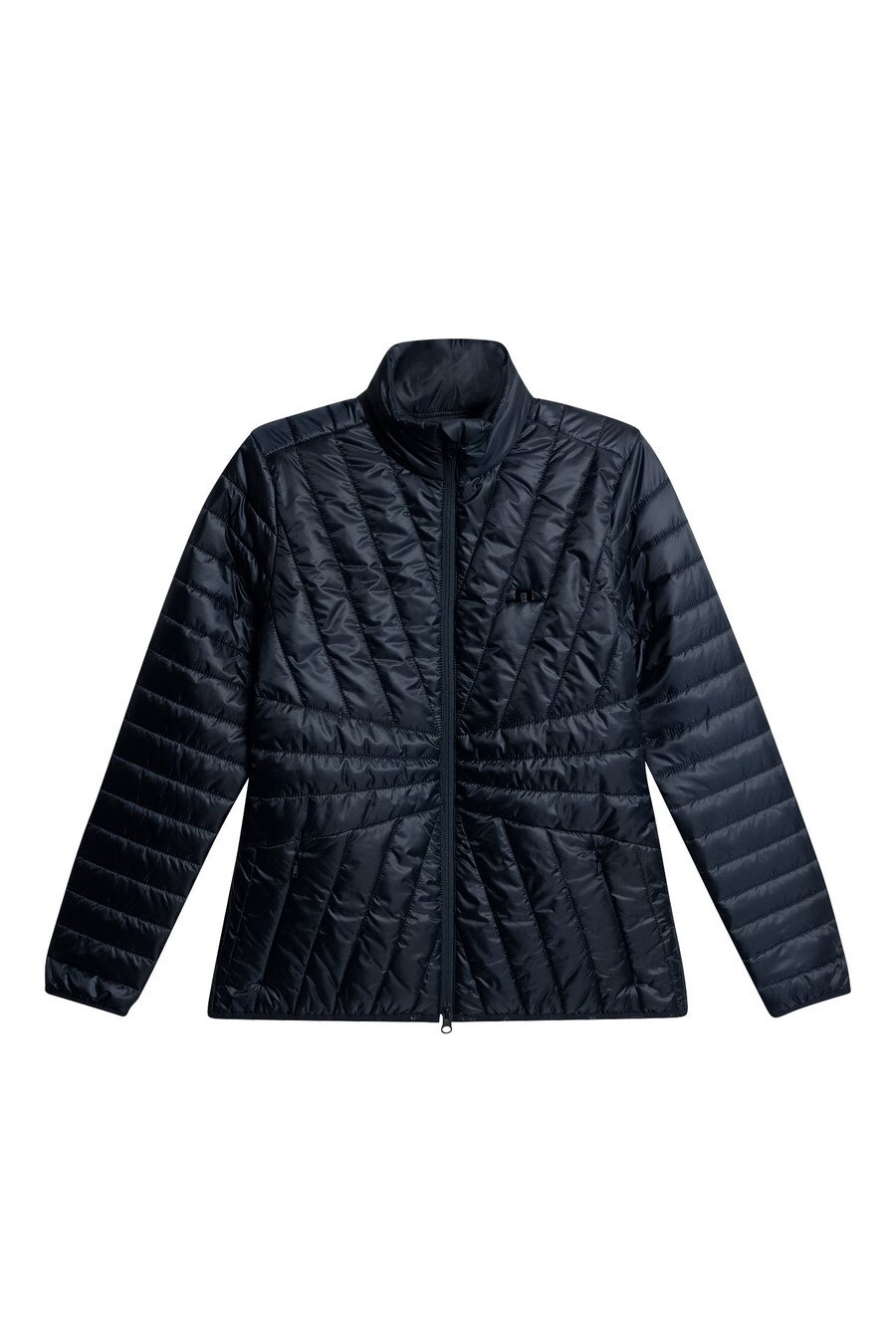 marmorerad quiltad jacka