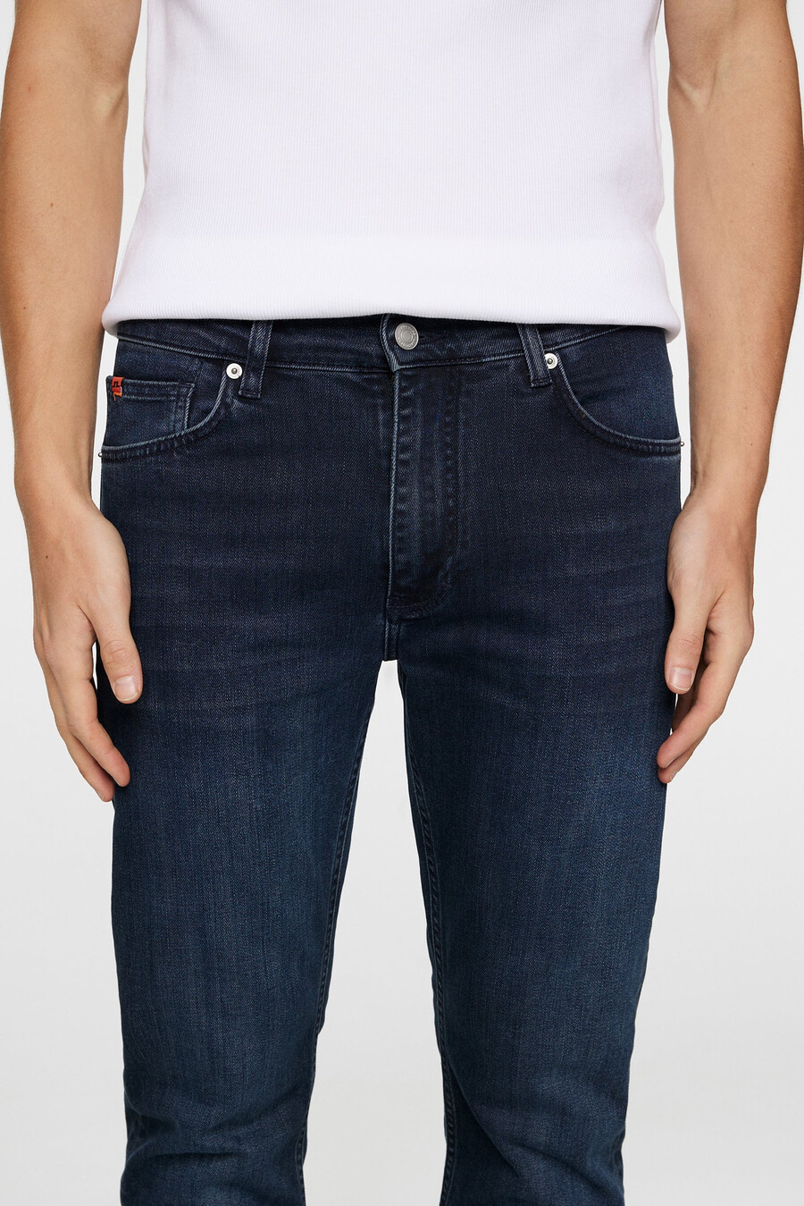 jax blåsvarta slim jeans