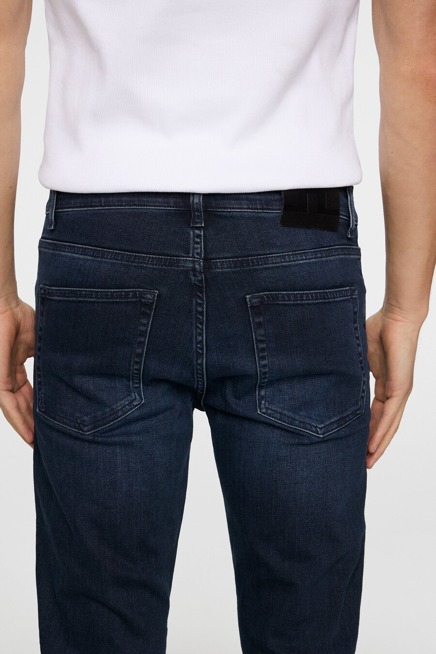 jax blåsvarta slim jeans
