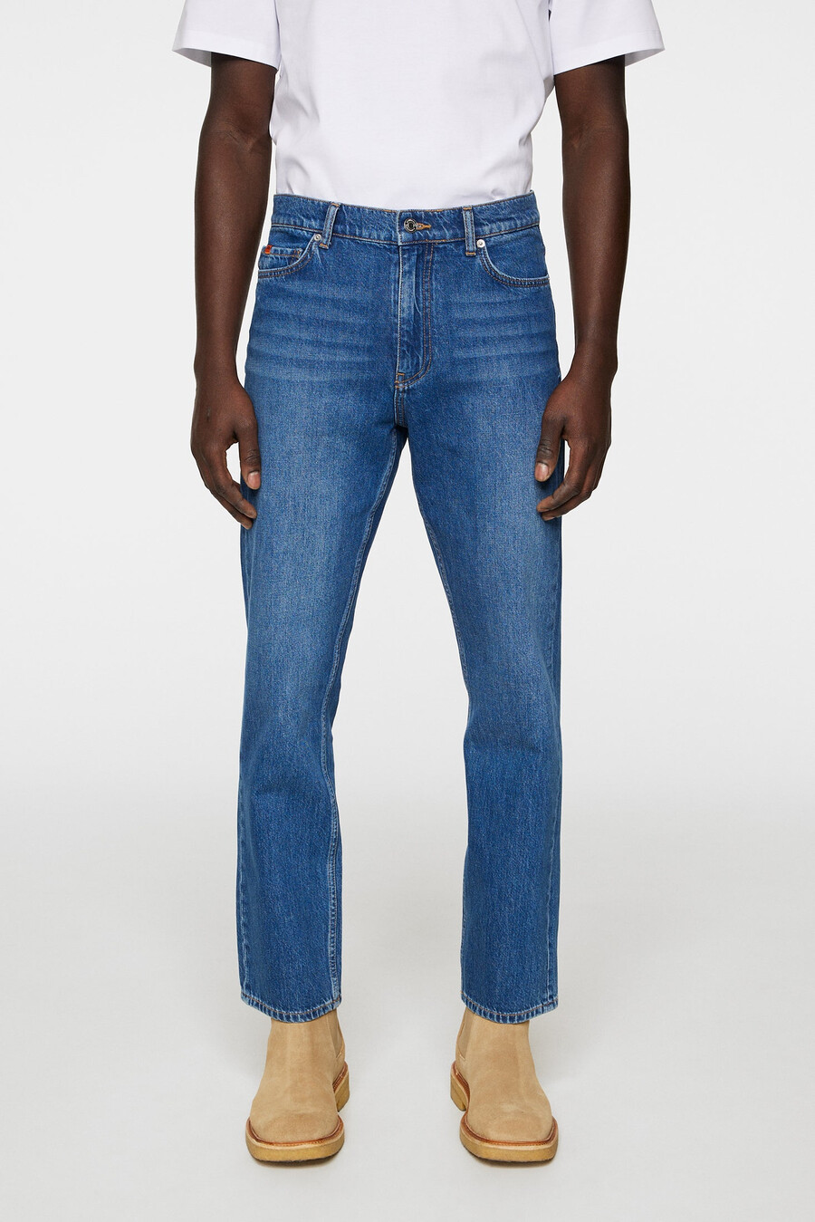 cody mellantvättade reg jeans