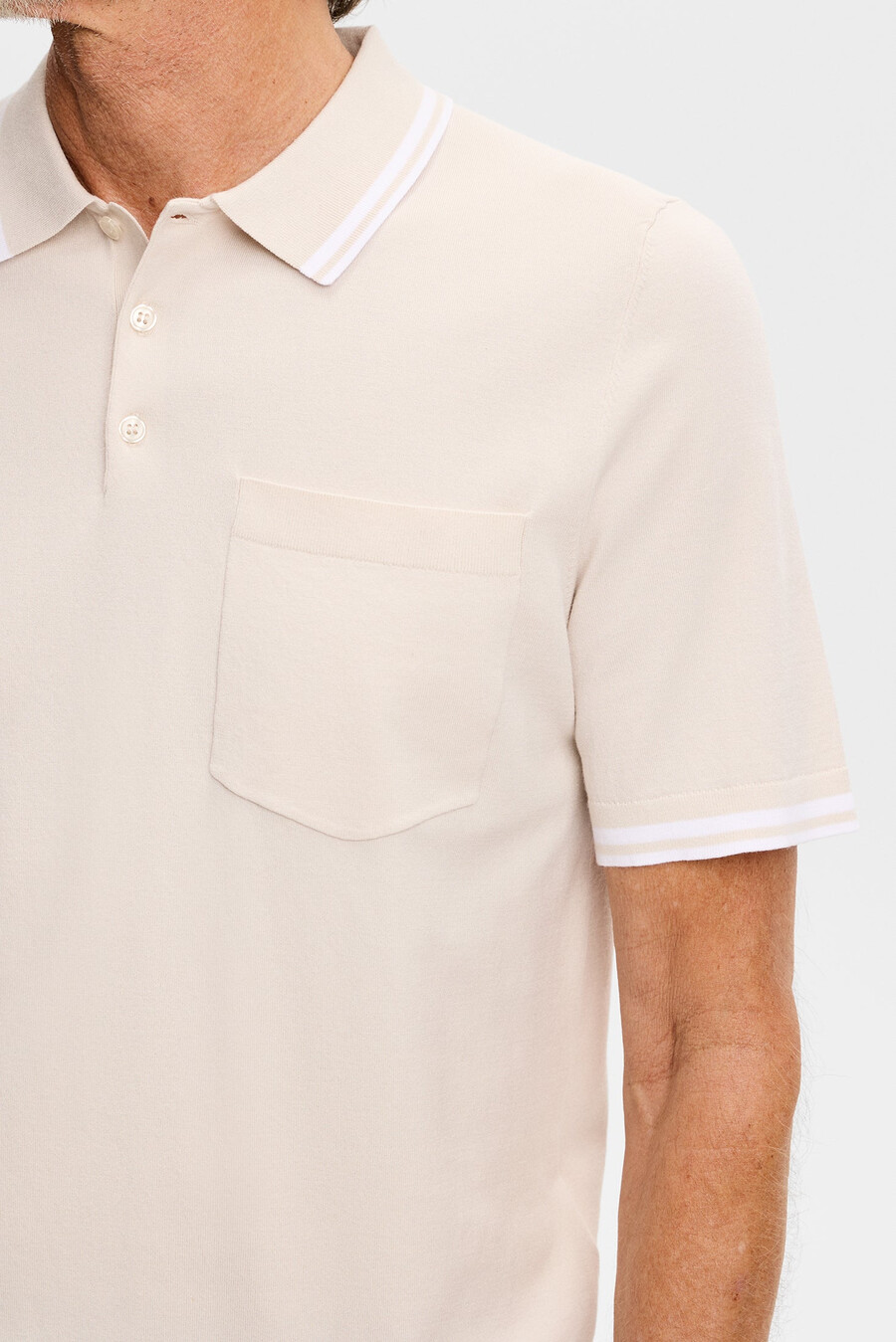 ramon stickad kortärmad polo
