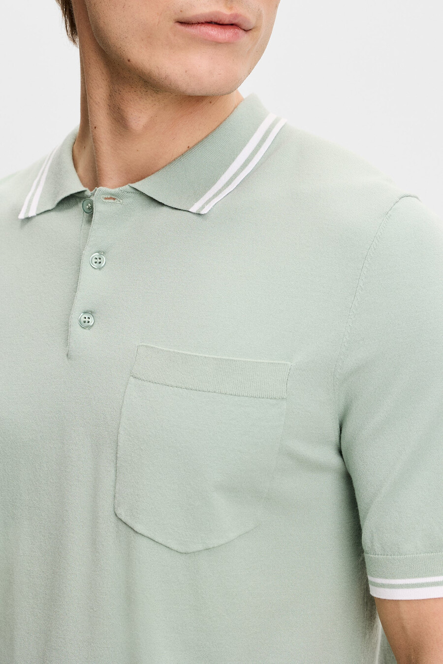 ramon stickad kortärmad polo