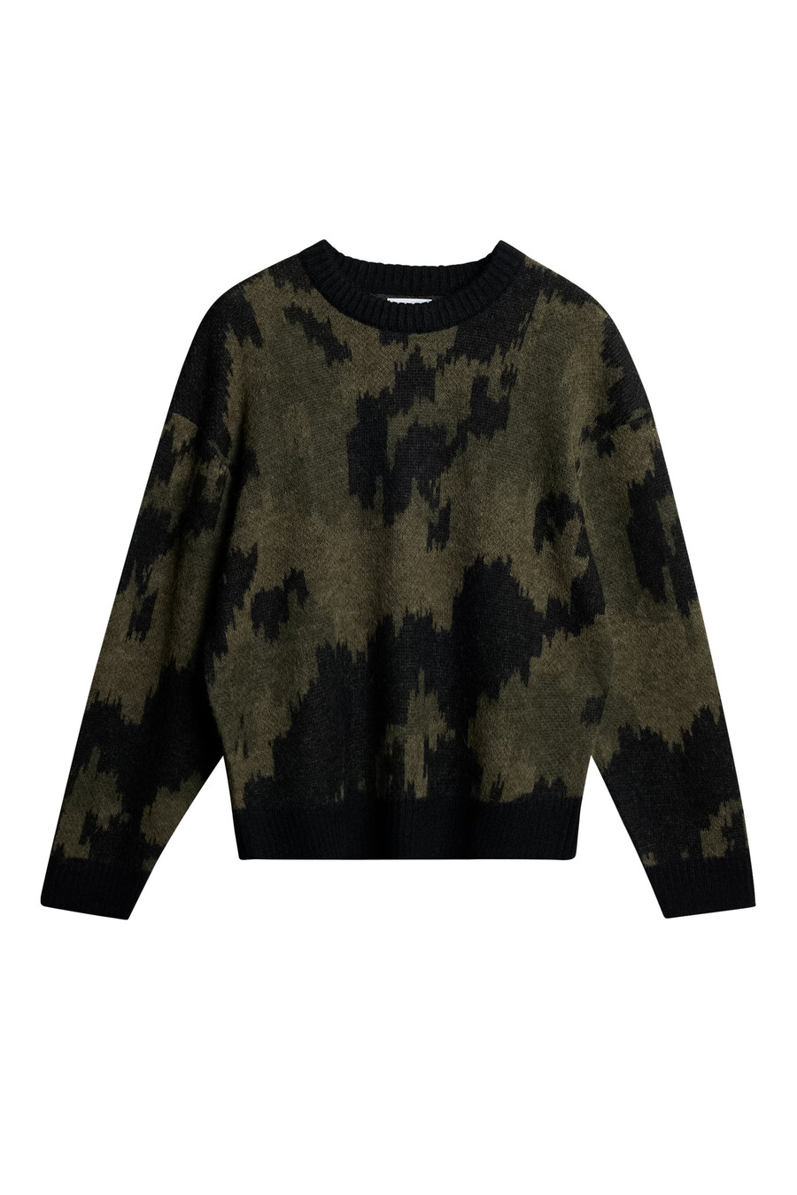 nate graphic jacquard stickad