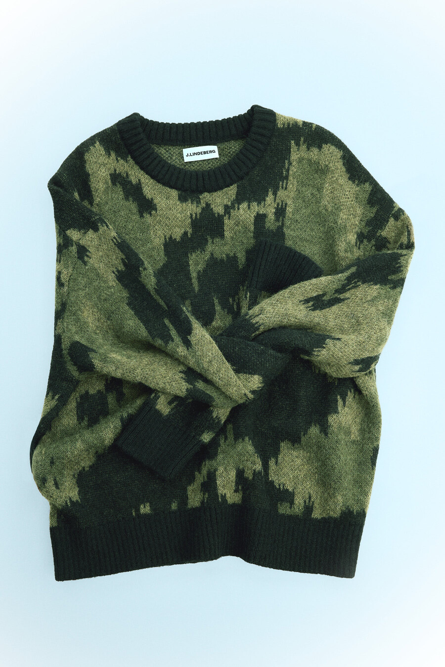 nate graphic jacquard stickad