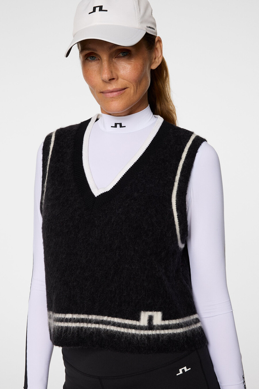 noelle stickad väst