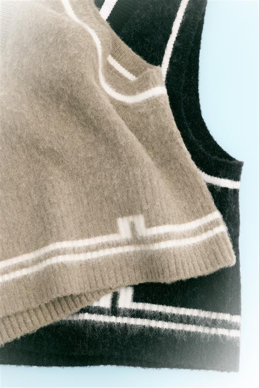 noelle stickad väst
