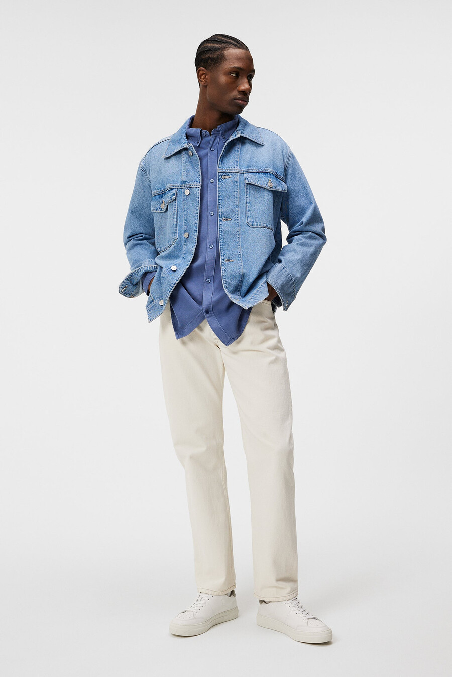 reg ls structure tencel-skjorta