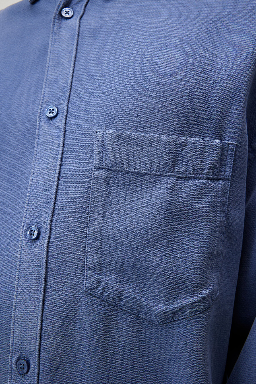 reg ls structure tencel-skjorta