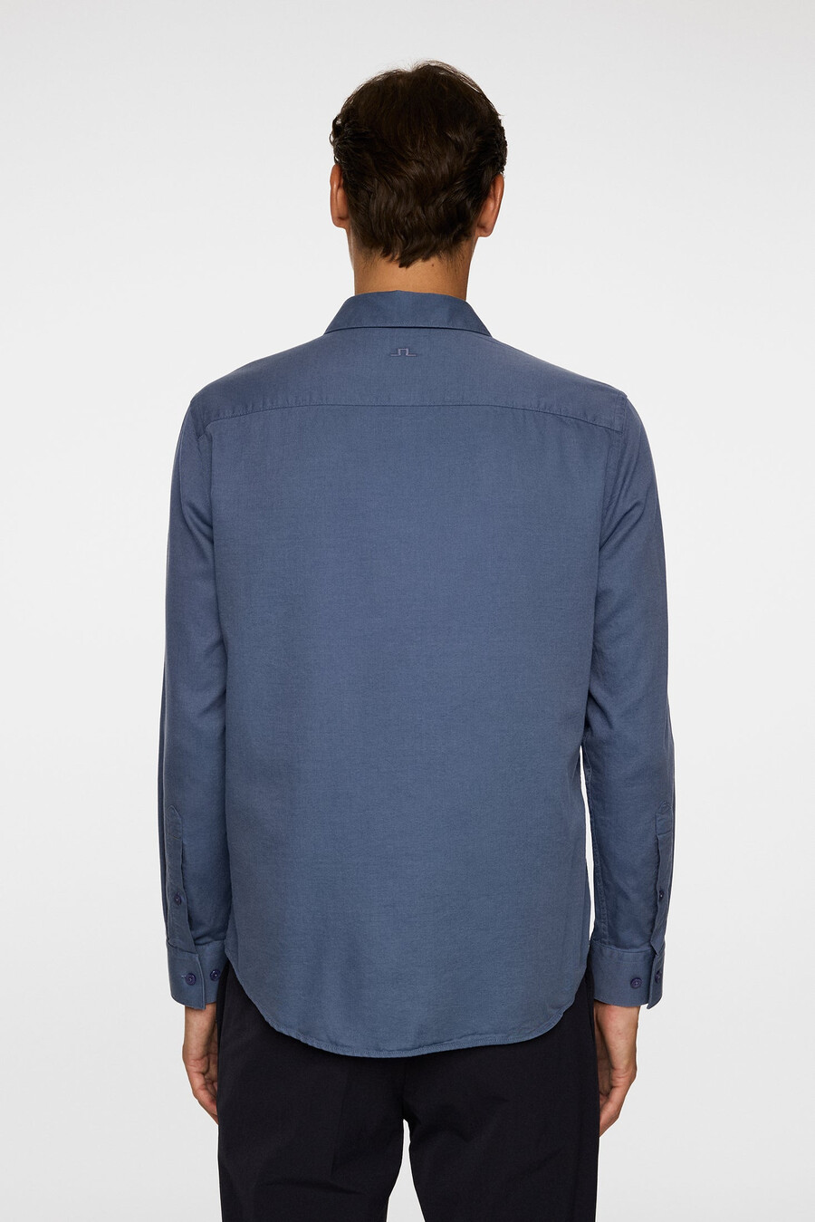slim ls-skjorta i bomullstencel