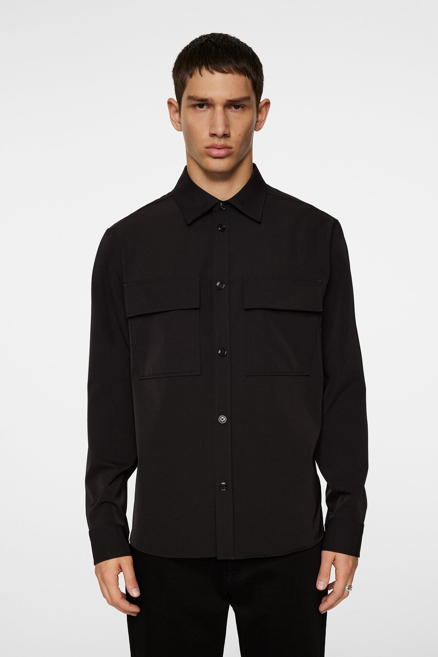 finnigan tech drape-skjorta