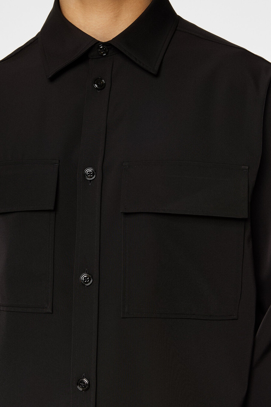 finnigan tech drape-skjorta