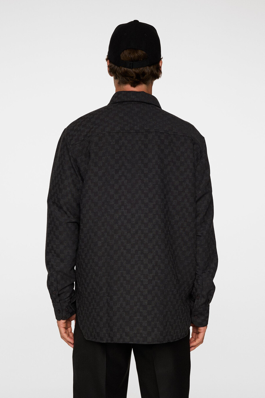 reg ls jacquard-skjorta