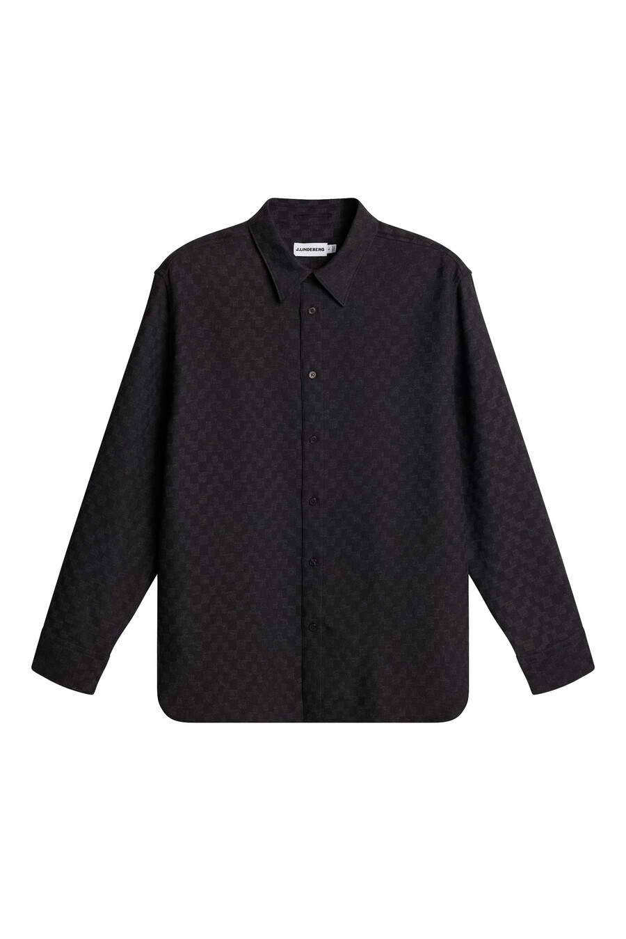 reg ls jacquard-skjorta