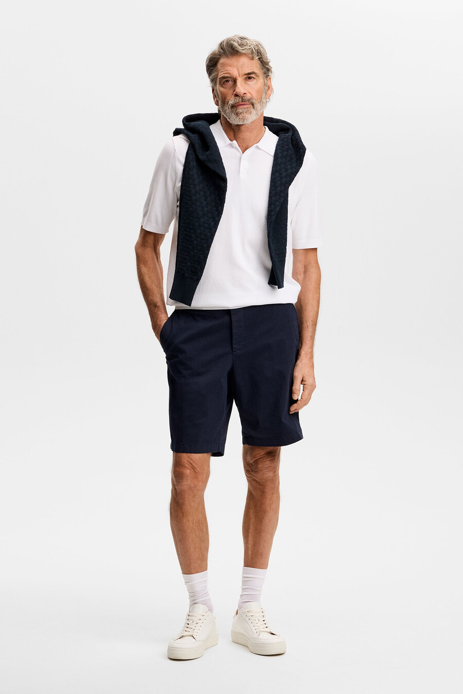 shane bomullsshorts i stretch