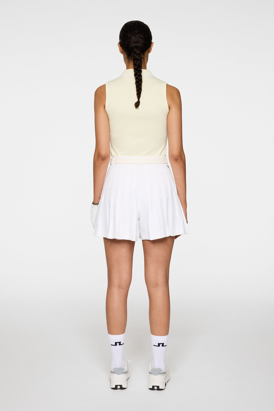arella plisserade shorts
