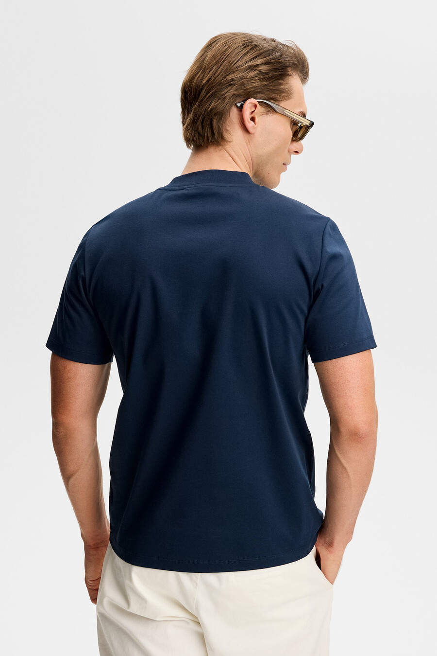 ace t-shirt med hög halsringning