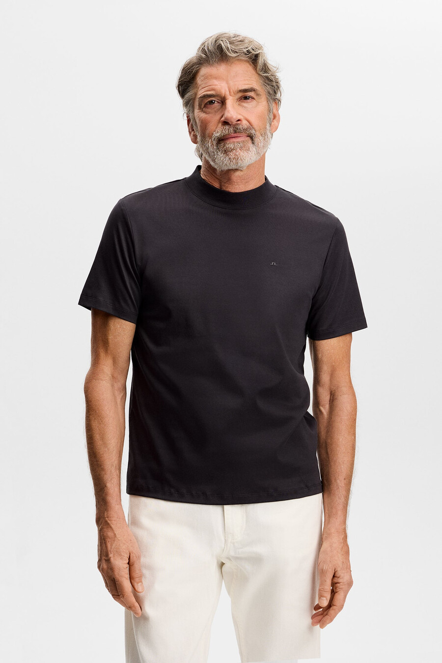 ace t-shirt med hög halsringning