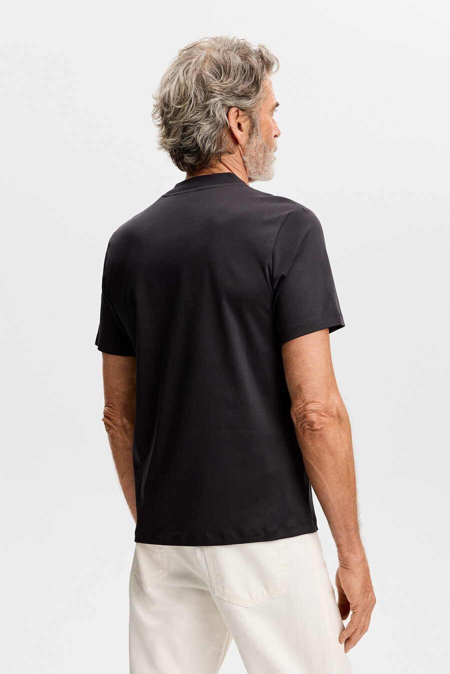 ace t-shirt med hög halsringning