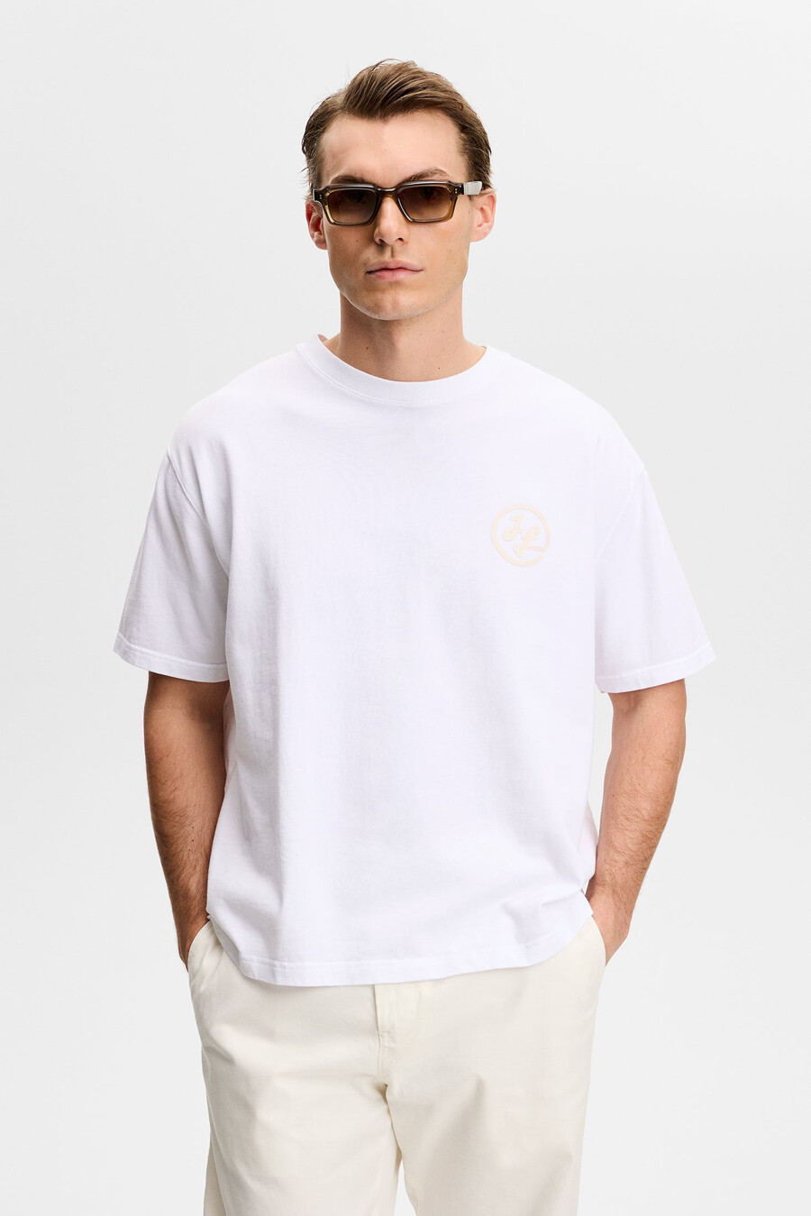 tjörn tryckt t-shirt