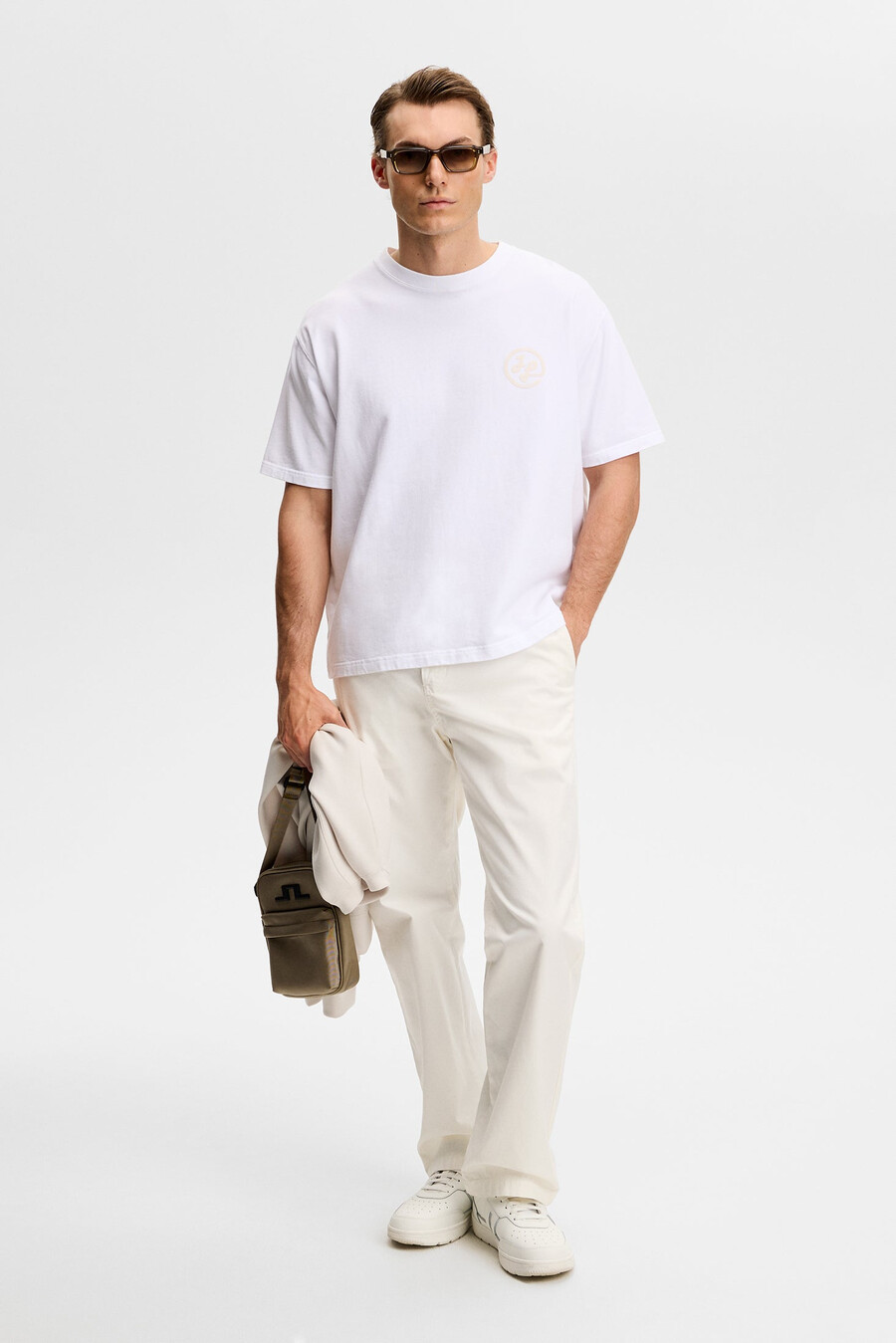 tjörn tryckt t-shirt
