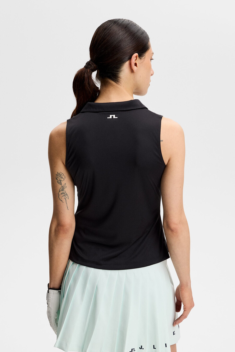 leah ärmlös polo