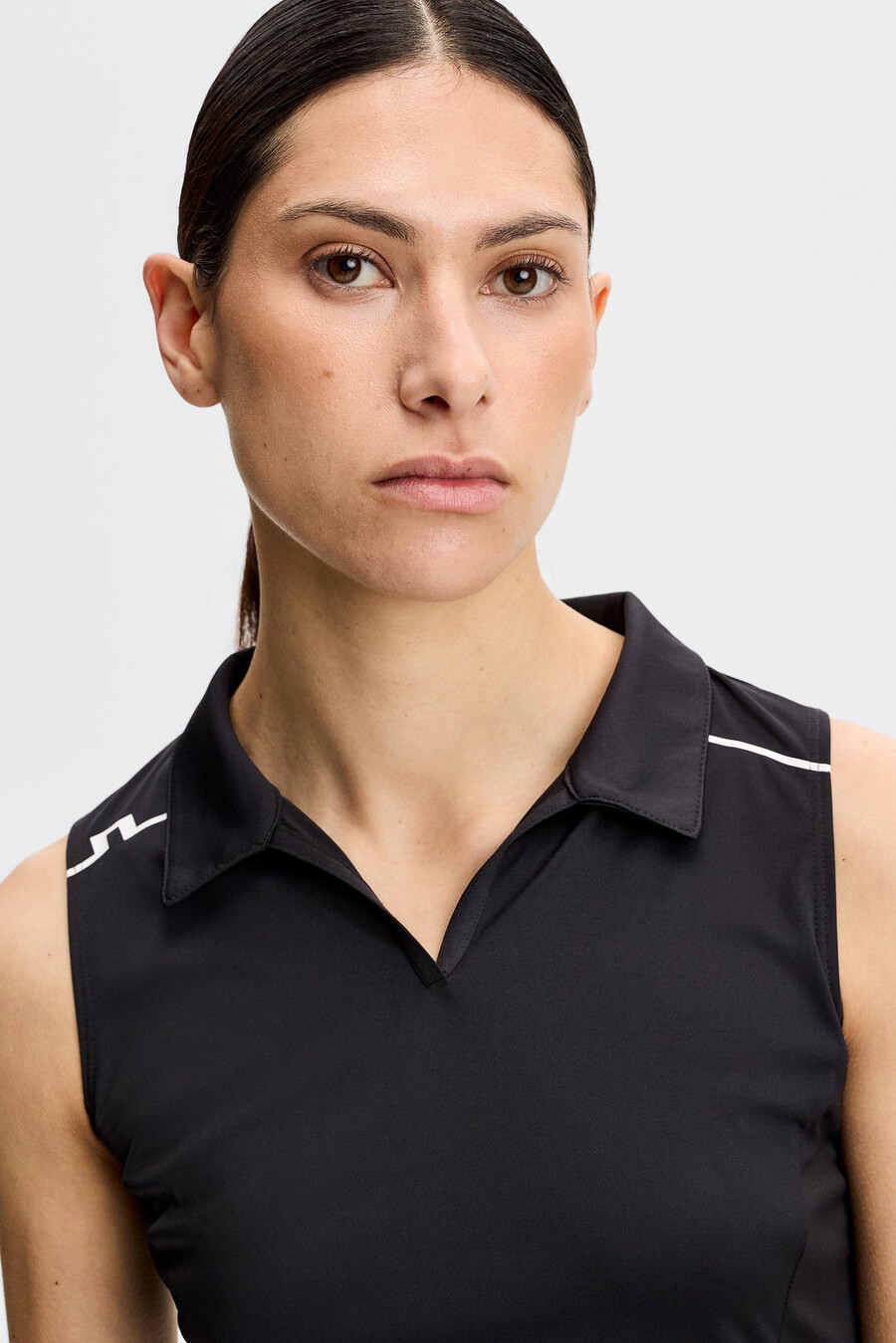 leah ärmlös polo