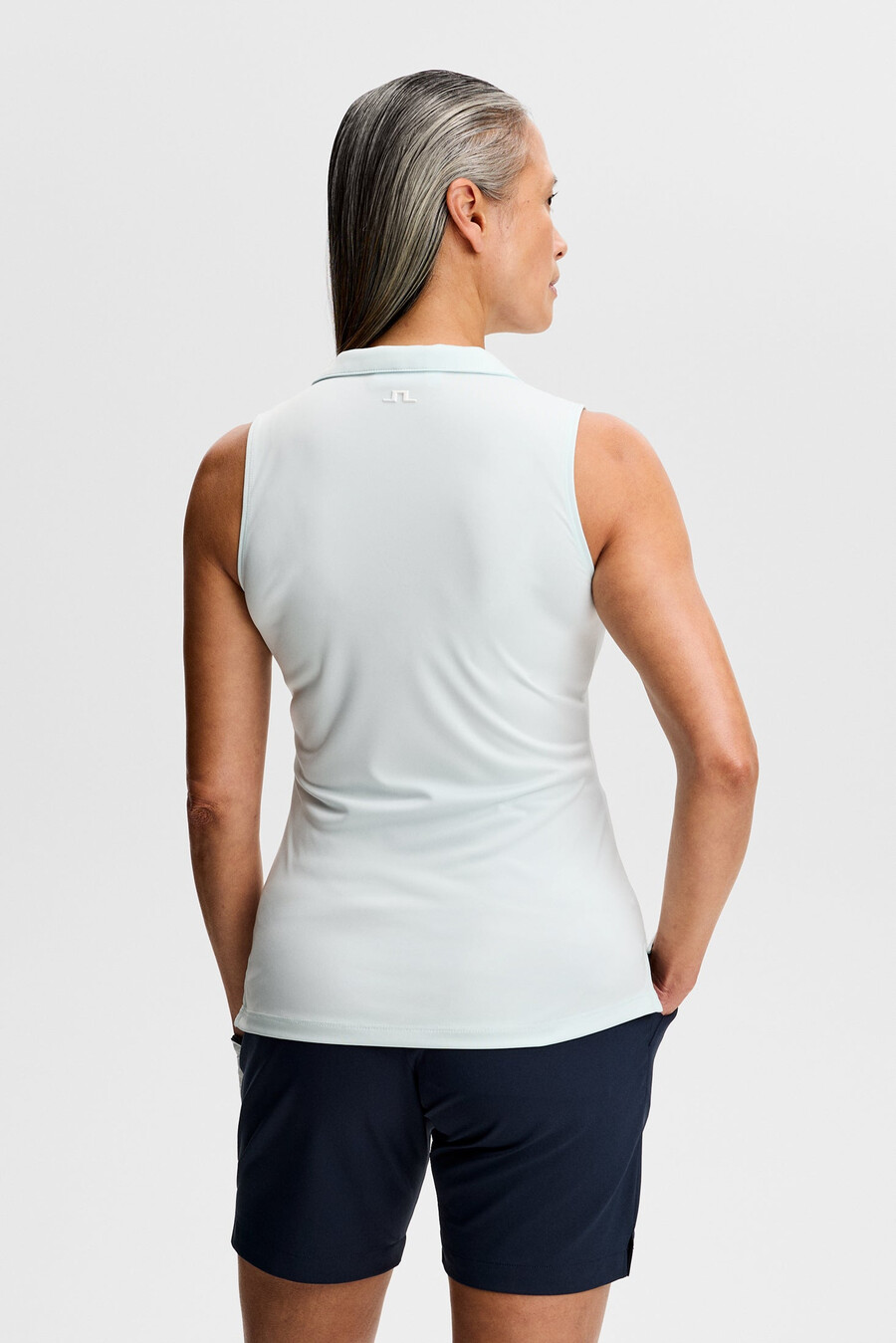 leah ärmlös polo