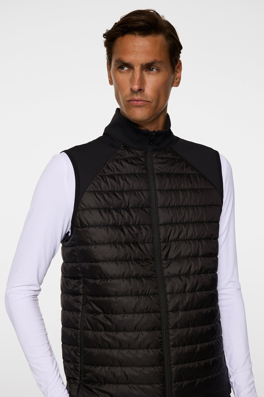 hayden quilt hybrid väst