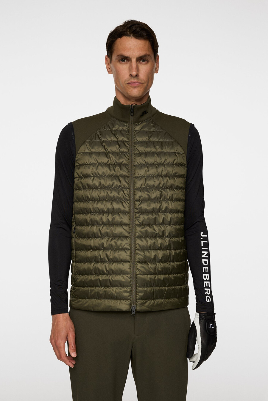 hayden quilt hybrid väst