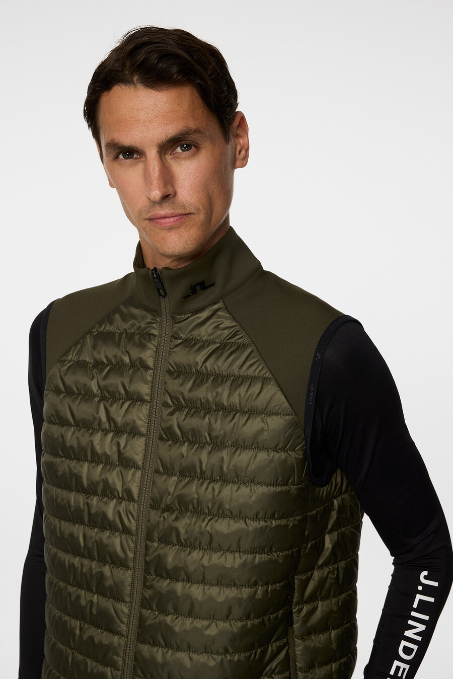 hayden quilt hybrid väst