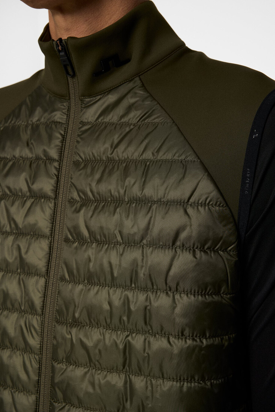 hayden quilt hybrid väst